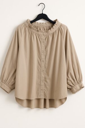 Chemise bouffante Beige
100% Cotton