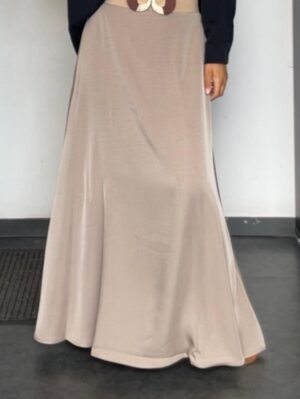 Jupe Longue 
Taupe Clair