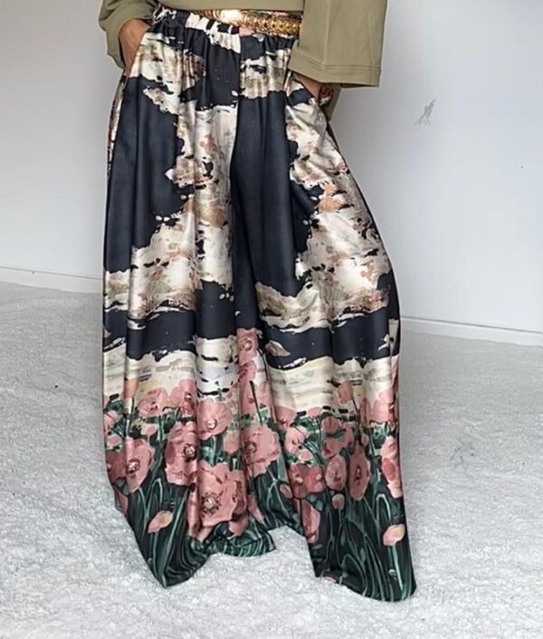 Pantalon Fluide Champêtre