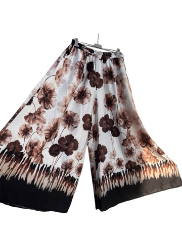 Pantalon Fluide Fleurie