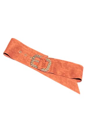 Ceinture Daim Orange
