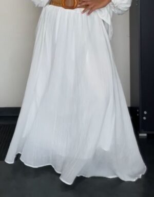 Jupe longue muse
100% Cotton
Blanche