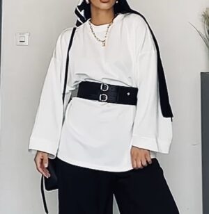 T-shirt Oversize 
Blanc