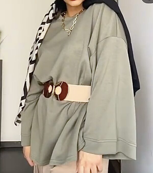 Tshirt Oversize 
Kaki