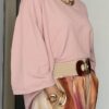 Shirt-T piqué Oversize 
Rose