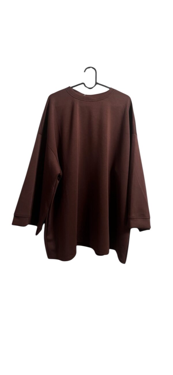 T-shirt Oversize
Marron
