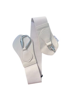 Ceinture Crochet beige argenté