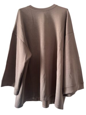 T-shirt Oversize 
Taupe Foncé