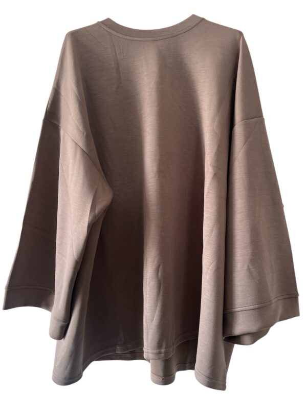 T-shirt Oversize 
Taupe Foncé