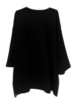 Shirt-T piqué Oversize 
Noir