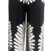 Pantalon Fluide Palmier (20%Soie)