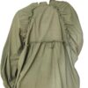 Chemise bouffante Kaki 
Grande Taille
100% Cotton