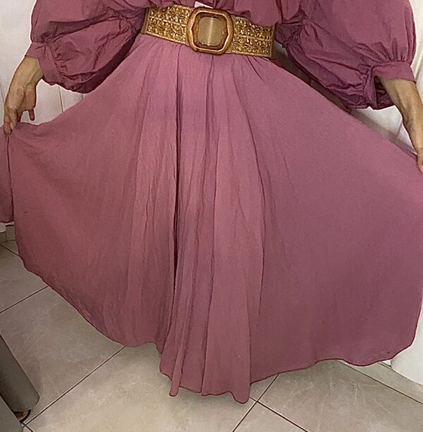 Jupe Fluide 
100% Cotton
Vieux Rose
