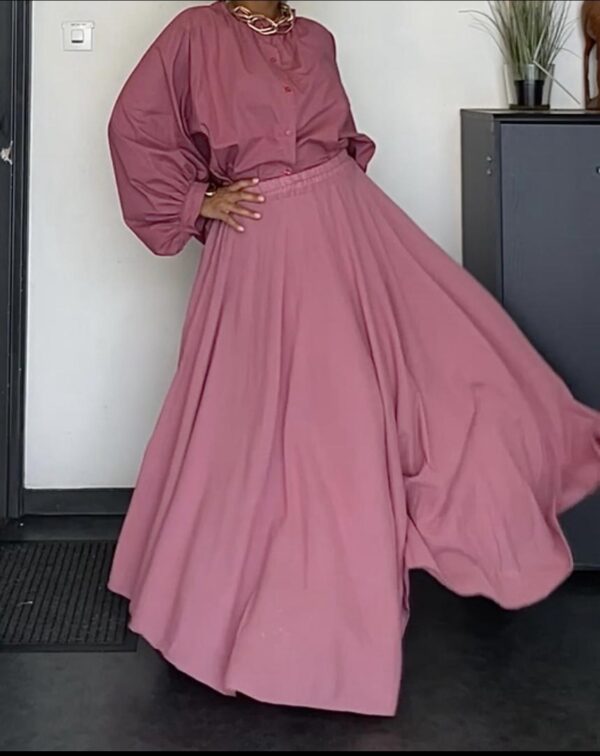 screenshot-104 Ensemble
Jupe/ Chemise
Vieux rose