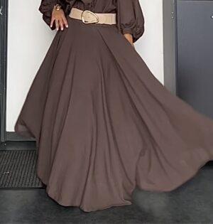 Jupe Fluide
100% Cotton
Marron