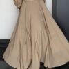 Jupe Fluide 
100% Cotton
Camel