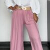 Pantalon léger Vieux Rose