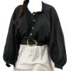 Chemise Bouffante Noir
Grande taille
100% Cotton
