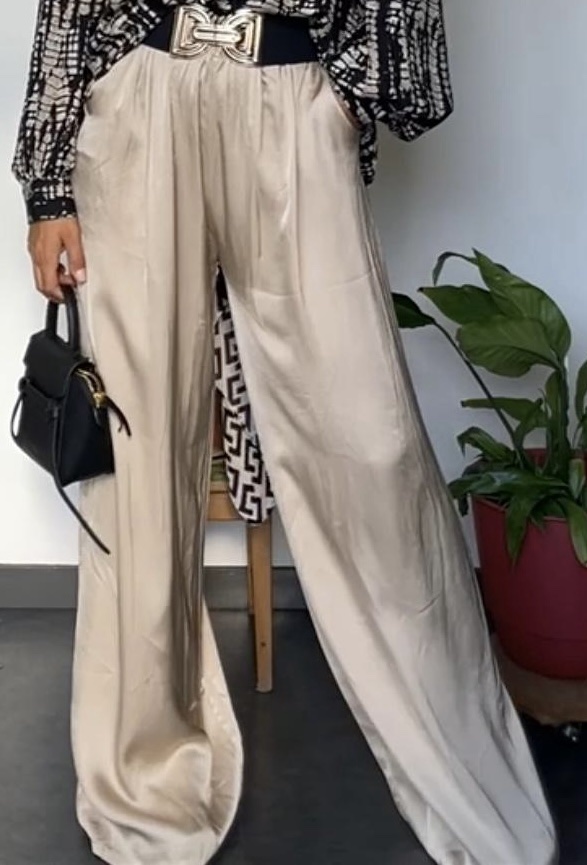 Pantalon Ample100% Viscose