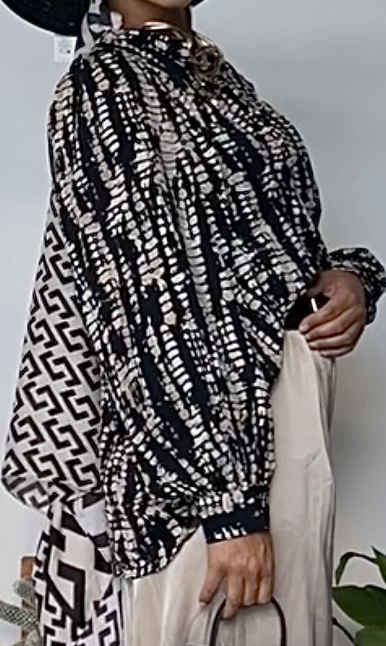 Chemise épaulette bouffante