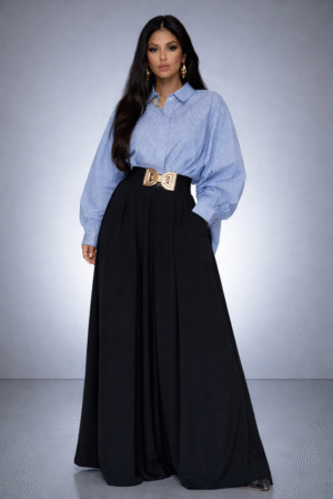 Chemise asymétrique