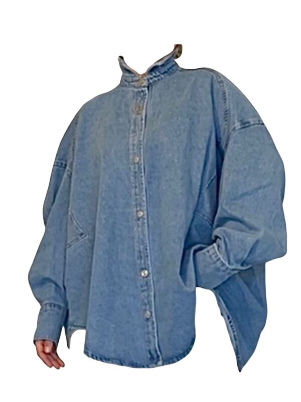 Chemise jean oversize