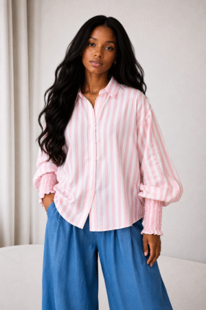 a2943192-5e0d-464b-a1fb-febea318c943 Chemise bouffante rayé