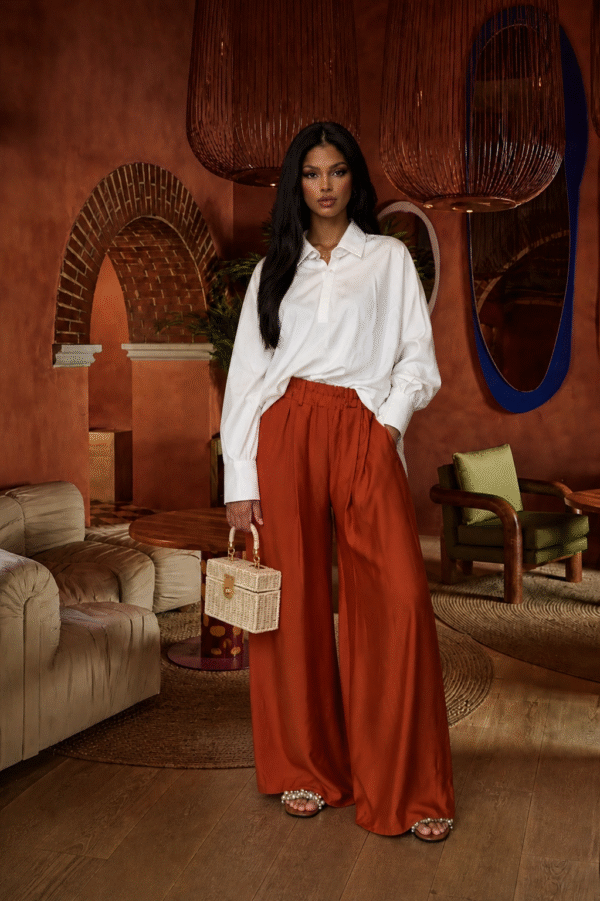 Pantalon ample