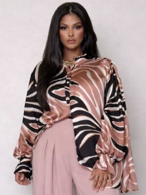 Chemise zèbré