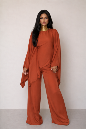 Ensemble cape asymétrique